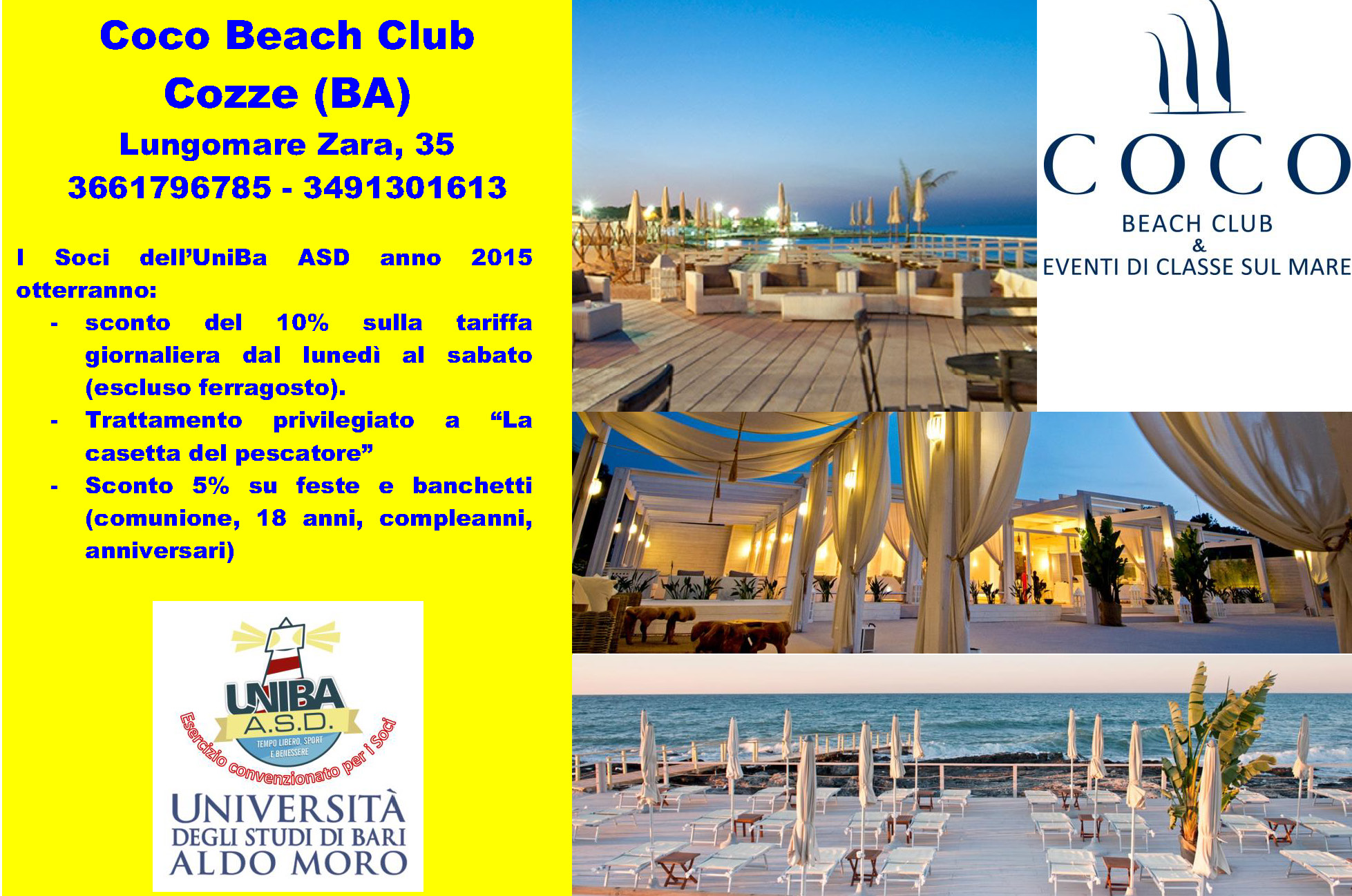 Coco Beach Club Cozze (BA)